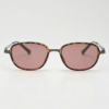 FL41 Rose Tinted Lens Glasses - Tortoise Oval TR90 Frame 3 FL41 Rose Tinted Lens Glasses - Tortoise Oval TR90 Frame 3